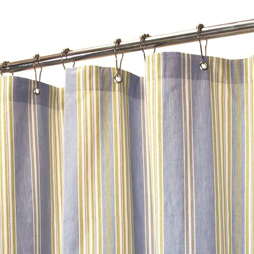 Watershed Yarn Dyes Polyester Baja Dorset Shower Curtain & Reviews ...