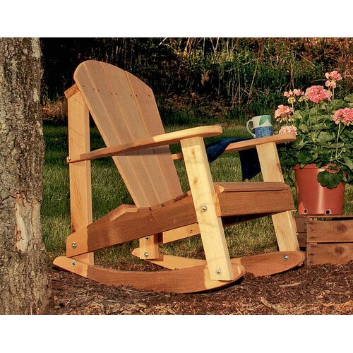 Creekvine Designs Cedar Furniture and Accessories Adirondack Rocking