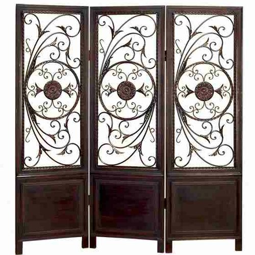 UMA Enterprises 67.13 x 21.88 Toscana Decorative Screen 3 Panel Room