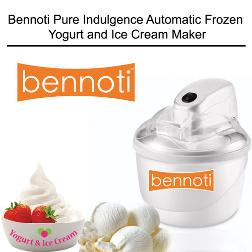 Bennoti Pure Indulgence Automatic 2 qt. Frozen Yogurt and