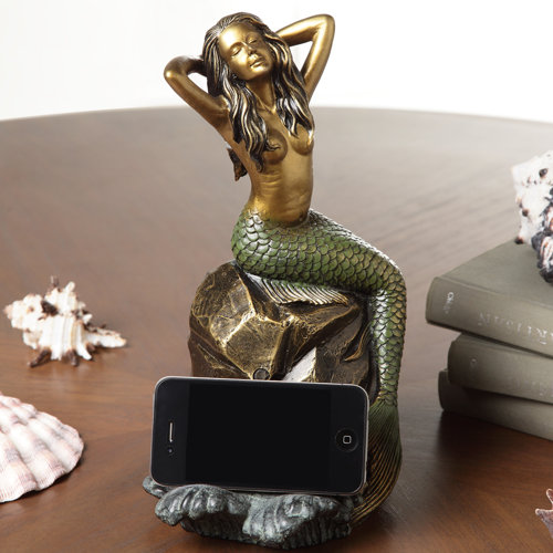 SPI Home Mermaid Cell Phone Holder with Bluetooth