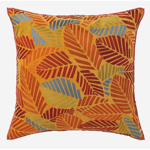 Company C Elm Leaves Velvet Pillow