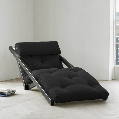 Fresh Futon Fresh Futon Figo with Wenge Frame in Black