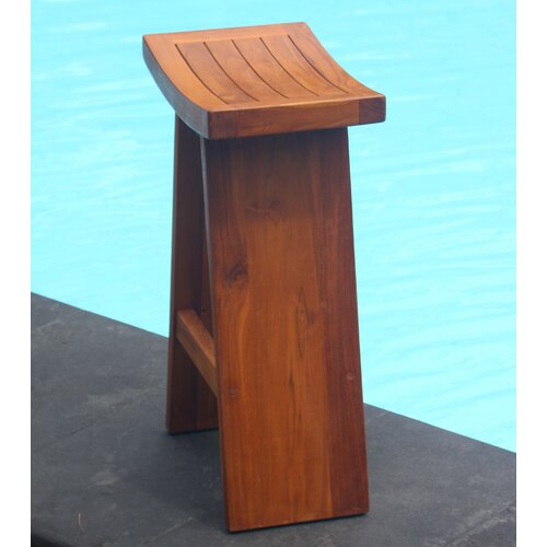 Aqua Teak Asiana Teak Bar Stool