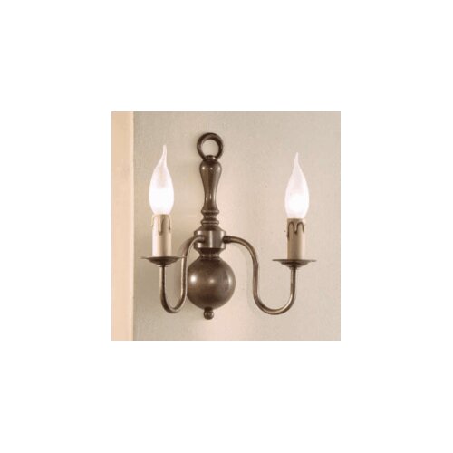 Lustrarte Lighting Classic Old 2 Light Wall Sconce