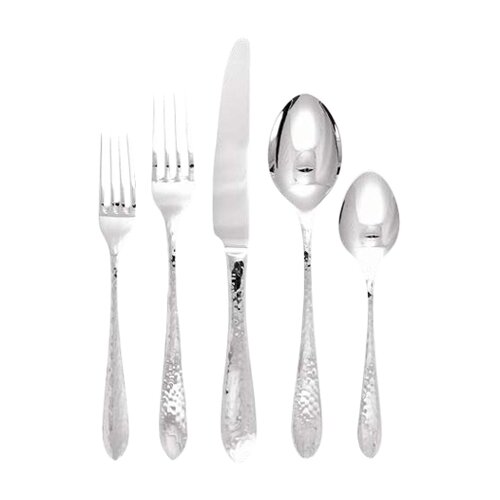 Ginkgo Starlight 43 Piece Flatware Set