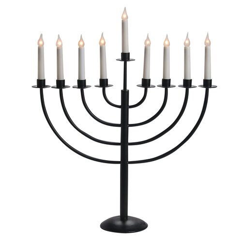 Israel Giftware Design 9 Branch Electric Menorah