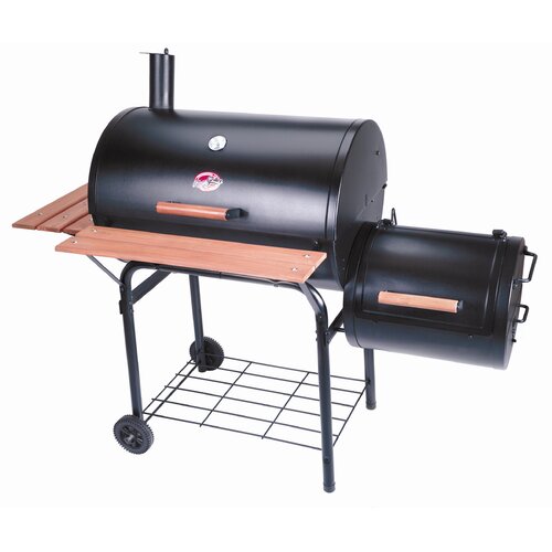 Char-Griller Smokin Pro Charcoal Grill & Smoker & Reviews | Wayfair