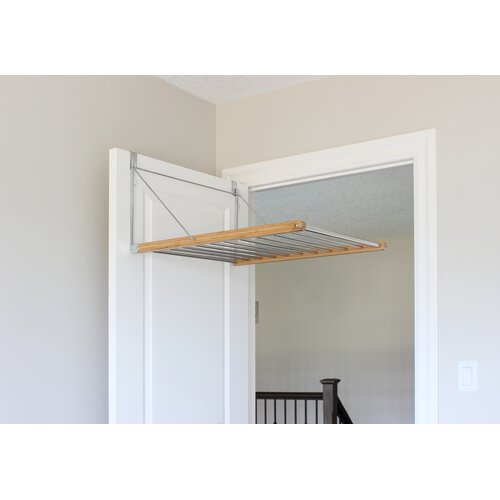 Greenway Fold Away Bamboo Clothes Rack & Reviews | Wayfair