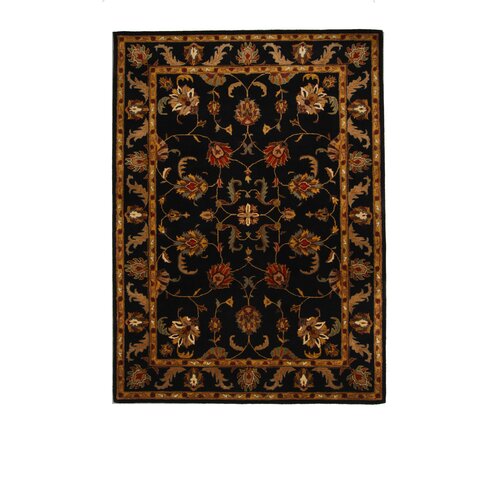 Liberty Oriental Rugs Tempest Black Oriental Rug