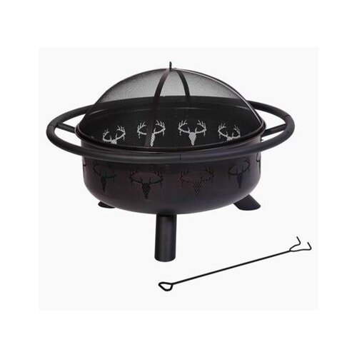 Shinerich Steel Charcoal / Wood Fire Pit