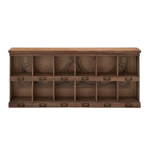 Woodland Imports Wood Wall Shelf