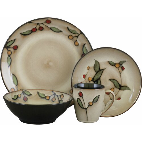 Sango Signature Passion 16 Piece Dinnerware Set