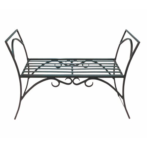 ACHLA Arbor Wrought Iron Garden Bench