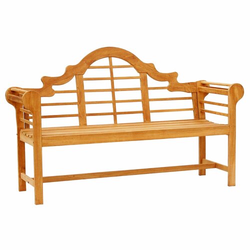 ACHLA Lutyens Wood Garden Bench