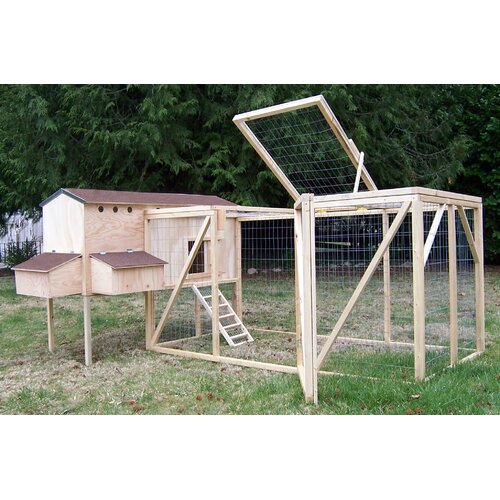 Creative Coops Extended Family Hen House Starter Kit with Nightguard