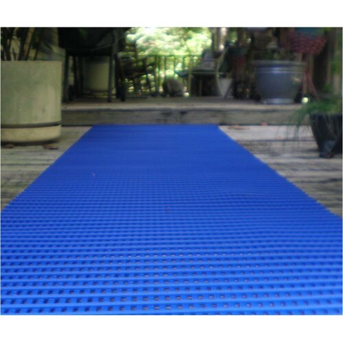 Mats Inc. Ergorunner 3 x 10 Safety and Comfort Matting in Blue