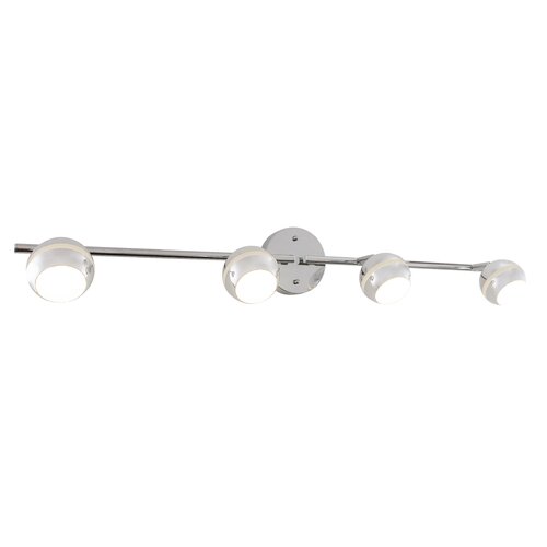 Alternating Current Bowled Over 4 Light LED Vanity Light