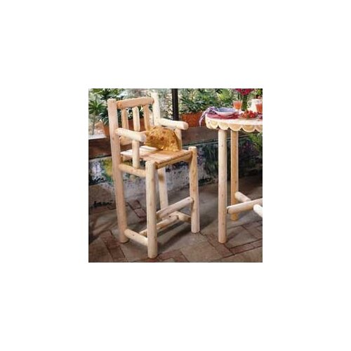 Rustic Natural Cedar Furniture Barstool