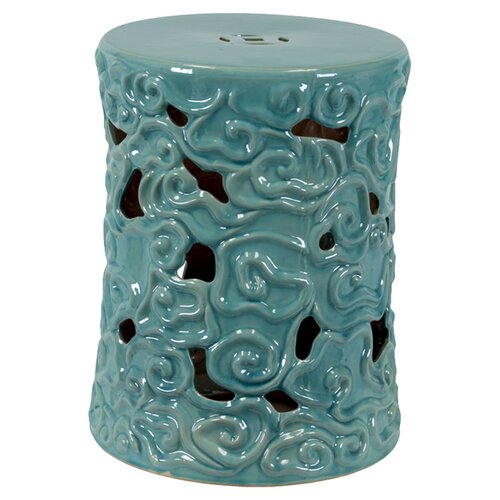 Urban Trends Ceramic Garden Stool