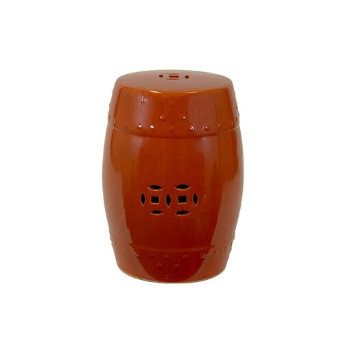 Urban Trends Ceramic Garden Stool