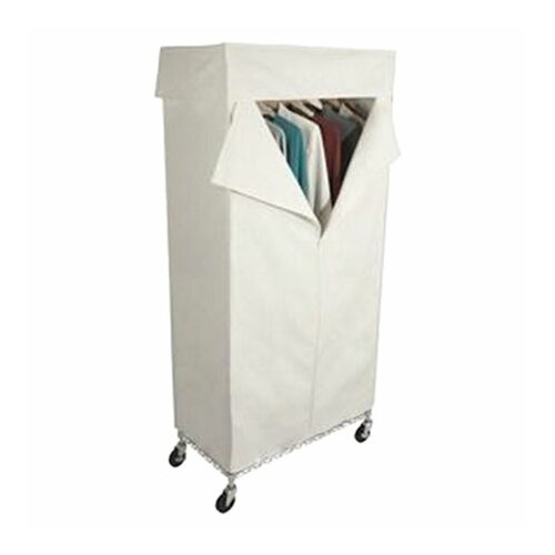 Free Standing Storage Canvas Cover Garment Rack