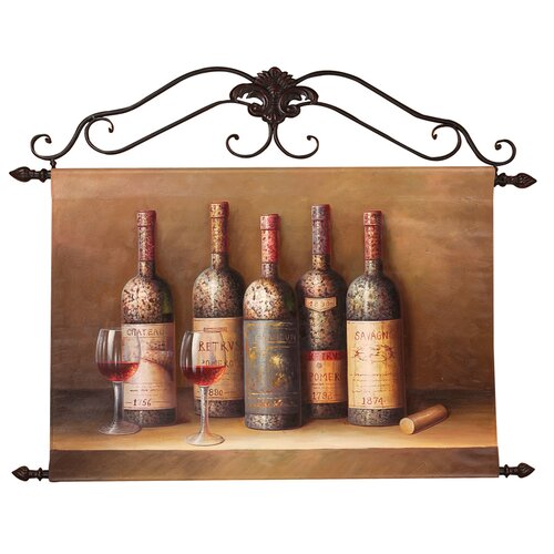 Manual Woodworkers & Weavers Estate Wine Collection Canvas Art