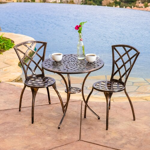 Home Loft Concept 3 Piece Bistro Set