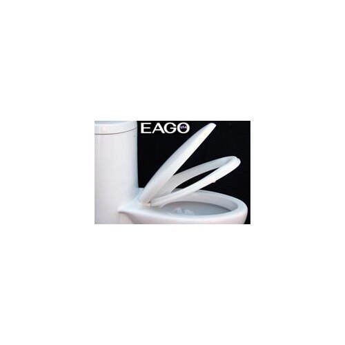 EAGO Modern Ceramic 0.8 GPF / 1.6 GPF Elongated 1 Piece Toilet