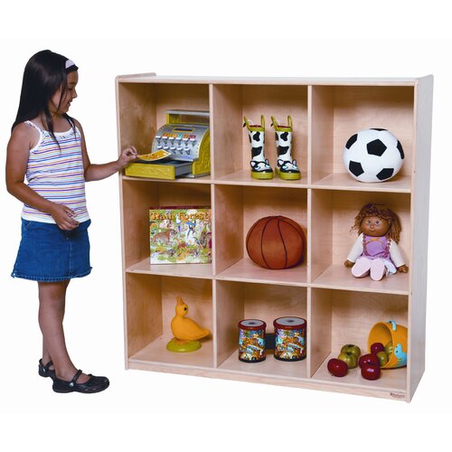 Wood Designs Nine Cubby Deep Storage