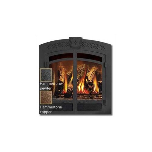 Napoleon Fireplace Faceplate with Screen Doors