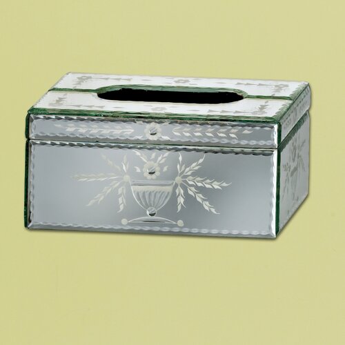 Venetian Gems Prima Mirror Tissue Box