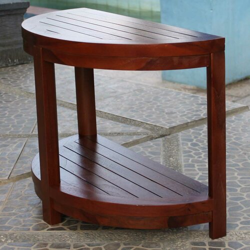 Decoteak Outdoor Classic Spa Teak Side Table