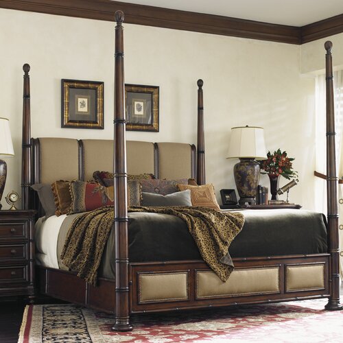 Tommy Bahama Home Landara Monarch Bay Four Poster Bed & Reviews | Wayfair