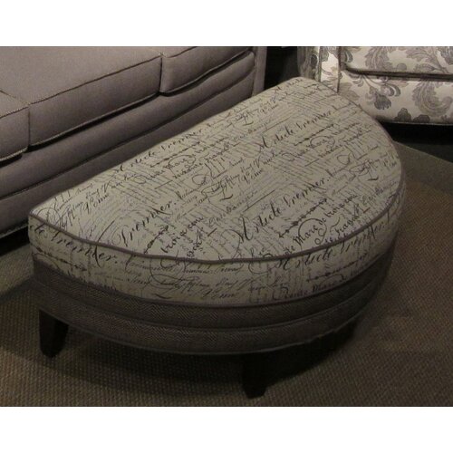 Chelsea Home Corrina Half Moon Ottoman