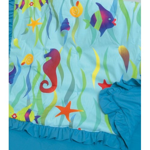 Room Magic Tropical Seas 4 Piece Crib Bedding Set