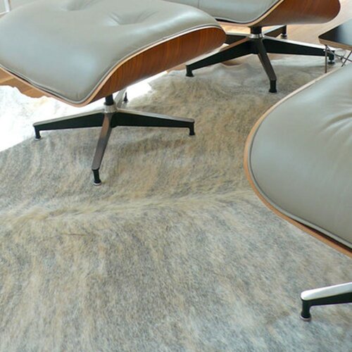 Pure Rugs Natural Cowhide Exotic Zebu Rug