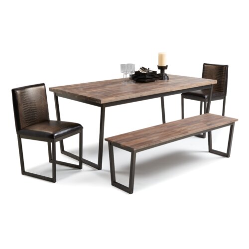 Sunpan Modern Porto 4 Piece Dining Set