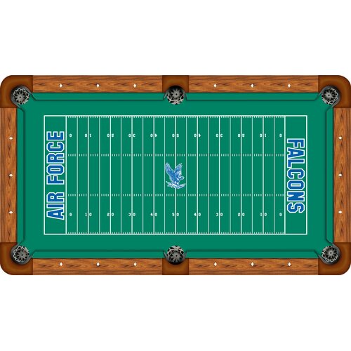 Wave 7 NCAA Football Field Recreational Billiard Table Felt