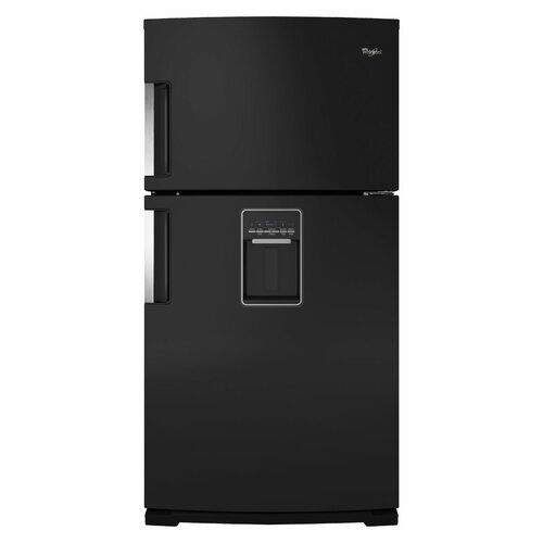 Whirlpool 21 cu. ft. Exterior Water Dispenser Top Freezer Refrigerator