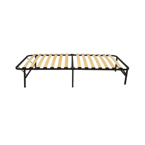 Pragma Bed Wooden Slat Simple Base Bed Frame