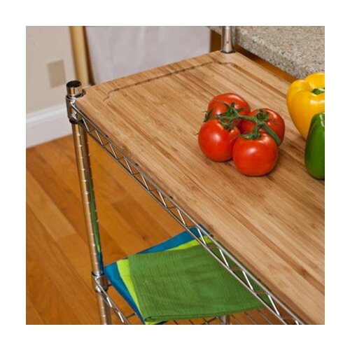 Trinity EcoStorage Bamboo Bakers Rack