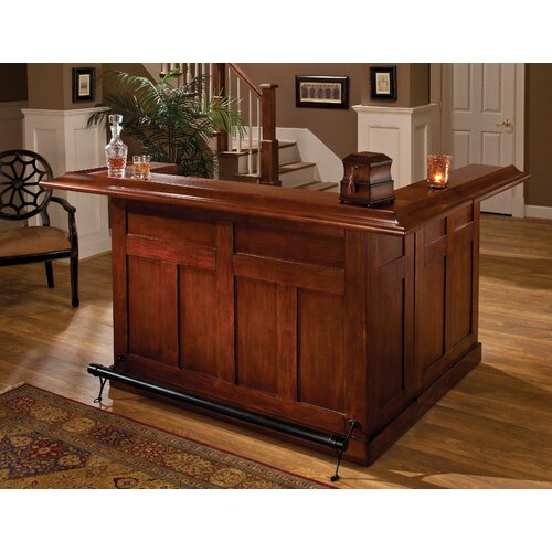 Hillsdale Furniture Large Cherry Wrap Around Bar