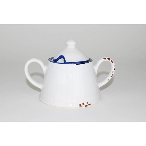 100 Essentials Enamel Sugar Bowl with Lid