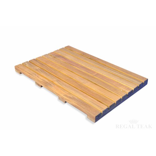 Decoteak Grate Teak Spa Shower and Floor Mat