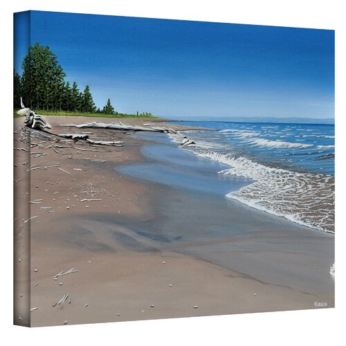 Art Wall Ken Kirsch Driftwood Beach Canvas Art