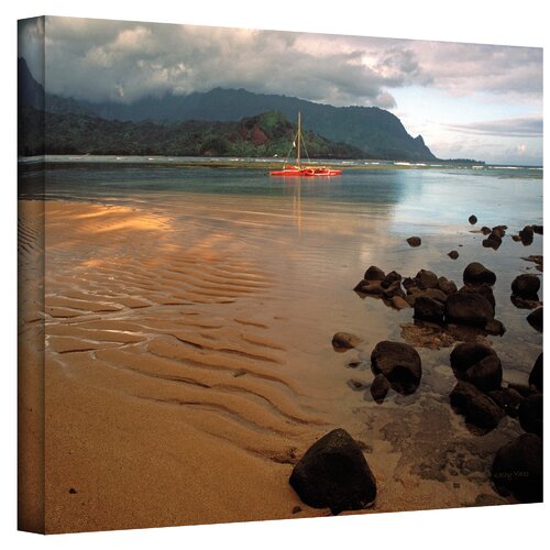 Art Wall Hanalei Bay at Dawn by Kathy Yates Photographic Print on