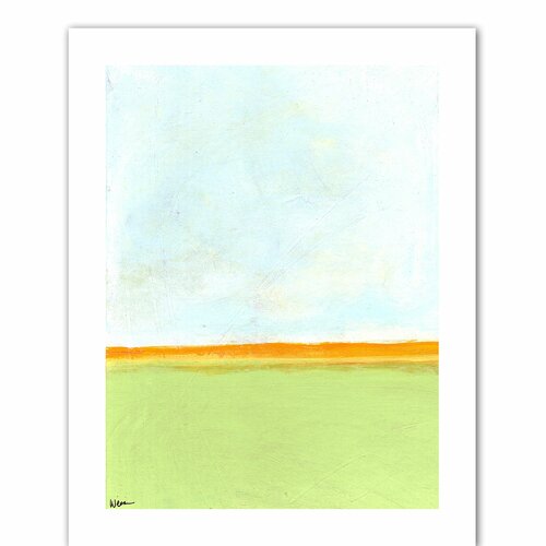 Art Wall Jan Weiss Big Sky Country III Unwrapped Canvas Wall Art