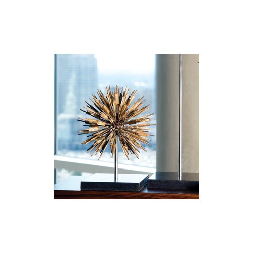 Global Views Golden Small Dandelion Decorative Accent