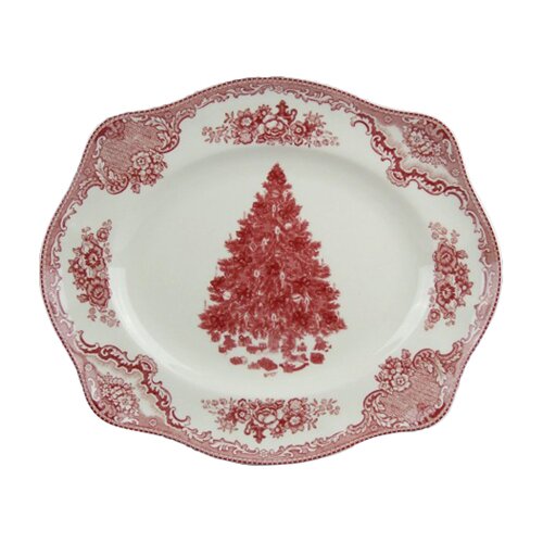 Old Britain Castles Pink Christmas Dinnerware Collection